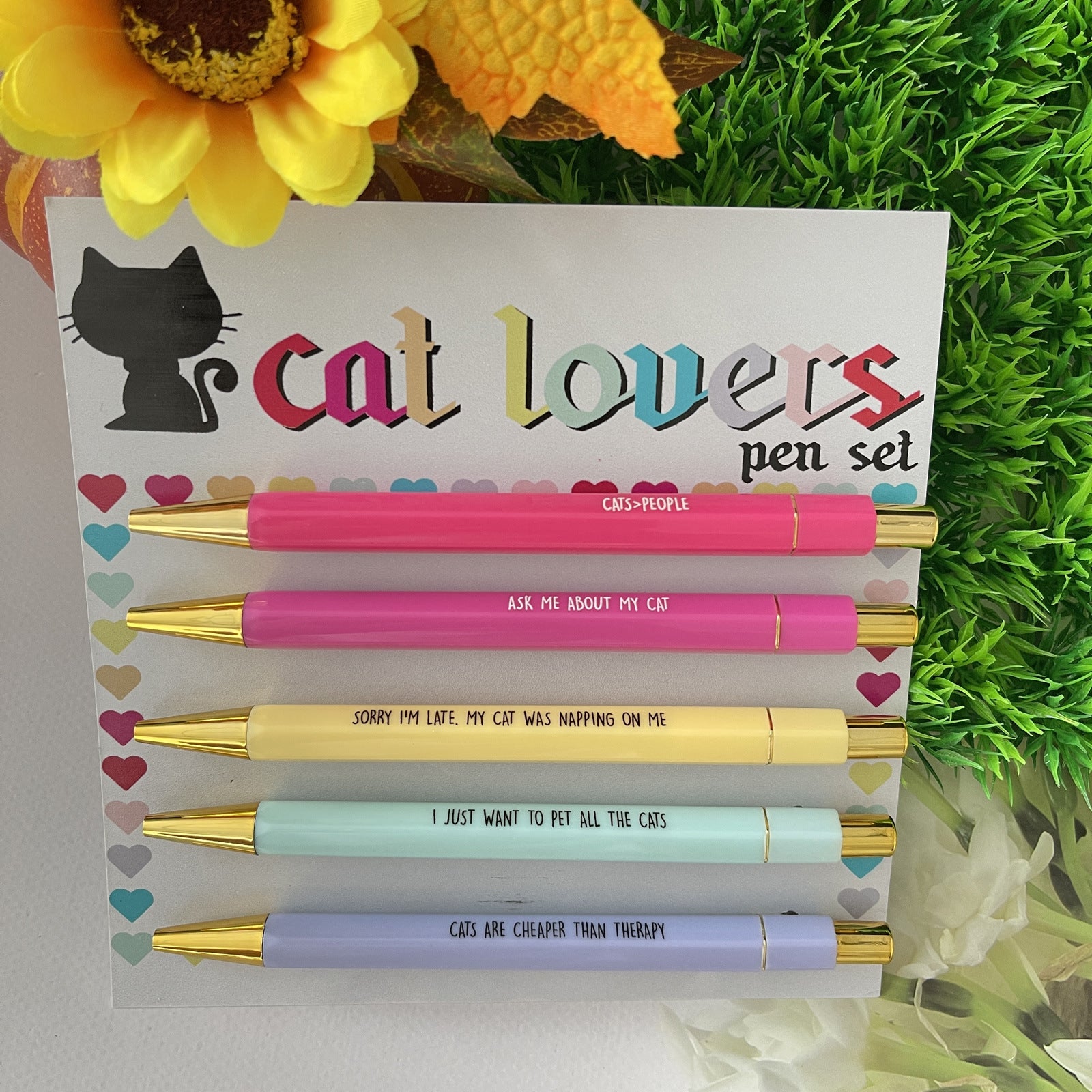 Wholesale Nurse Theme Incentive Text FUCK Plastic Pen 5 Pieces/set